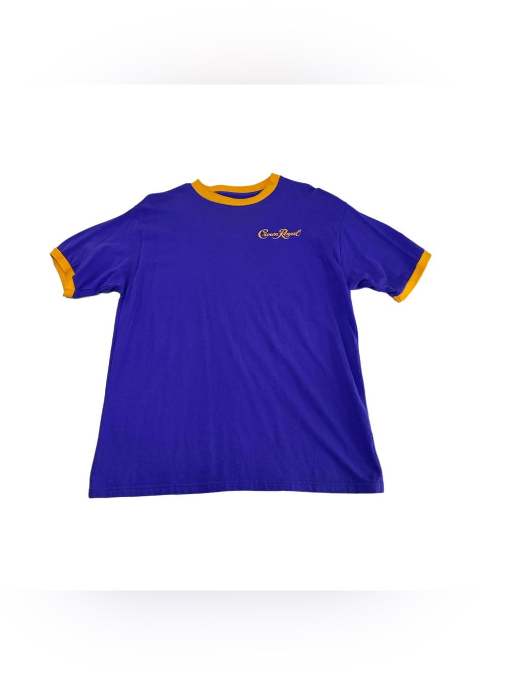 Crown Royal Purple & Gold Ringer Tee